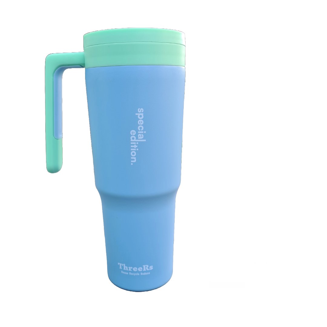 ThreeRs 40Oz Tumbler with Straw Lid Hydrotrek HQT v1 - ThreeRsonline